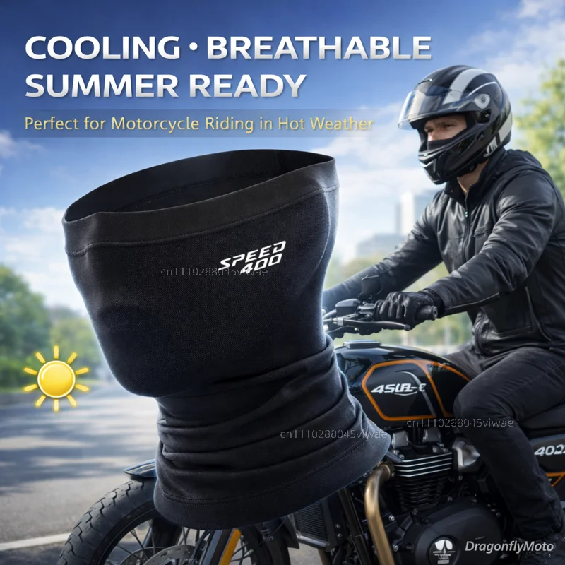 

Маска-балаклава для мотоцикла Triumph Scrambler 400X 400 X Speed 2023 2024, летняя охлаждающая, для дорожного велосипеда, с возможностью нанесения логотипа