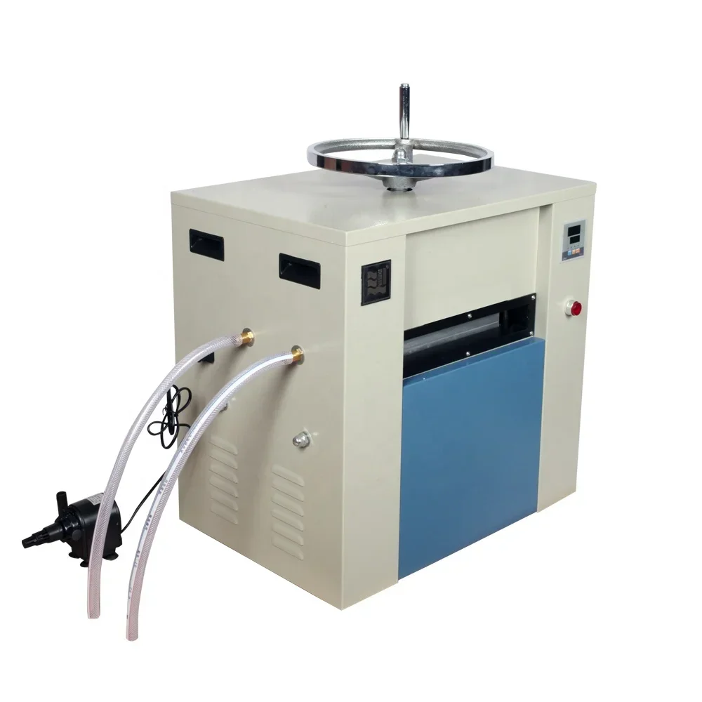 

A4 Manual plastic magnetic PVC card making machine air-cooling card laminating Machine