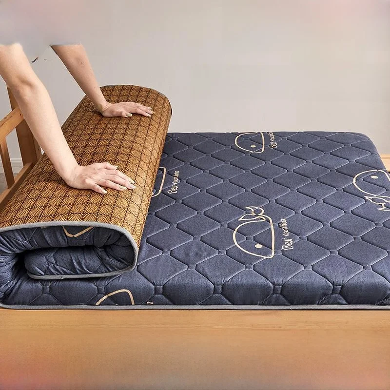Soft Latex Mattress Sponge Pad Tatami Single Bed Student Dormitory Rent Special Sleep Pad Modern Simple Style Floor Matress