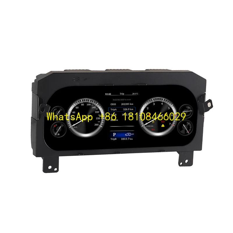 

WEIJUNPRO LCD Digital Dashboard Screen Cluster Instrument Panel for Toyota Prado Includes Stereo CD Player USB Connection 1-Year