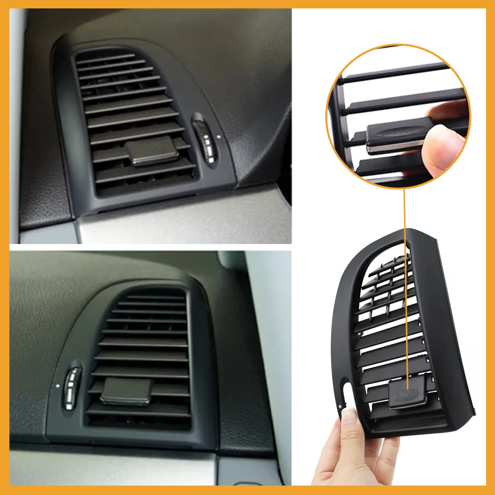 Car Front AC Vent Left Right Central Air Vent Outlet Cover For Mercedes Benz Vito Viano W636 W639 2004-2015