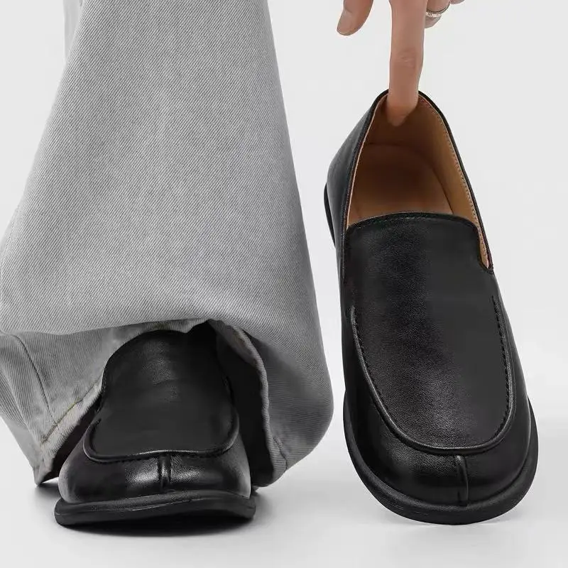 New Official Website Hot Selling Men's Loafers Park Walking Shoes Massage Soles Flat Bottomed Men's Work Shoes Commuting Shoes