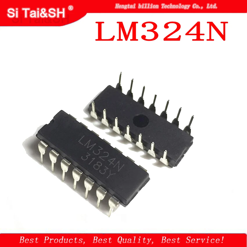 

10PCS LM324 LM324N Waterproof shell