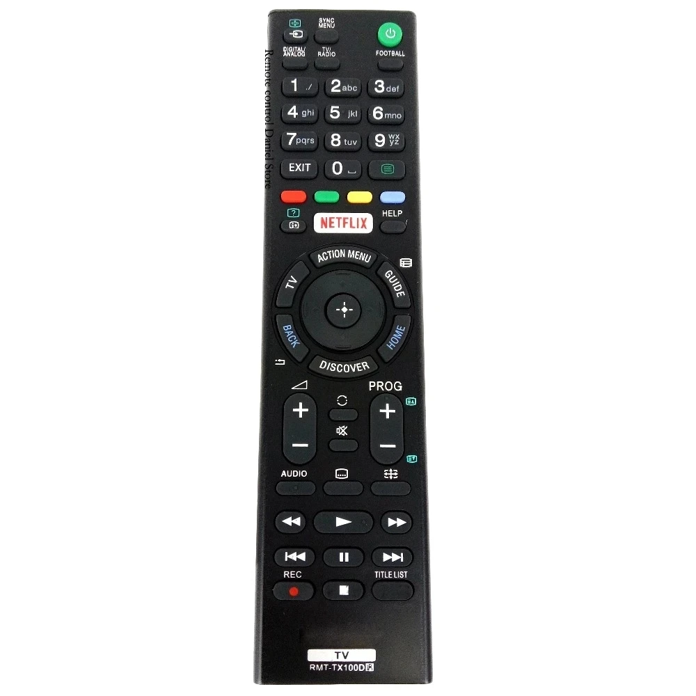 New RMT-TX100D RMT-TX102B For SONY NETFLIX LED HDTV Remote Control KDL40W657D KDL40W659D KDL48R555C KDL48R557C KDL-50W755C