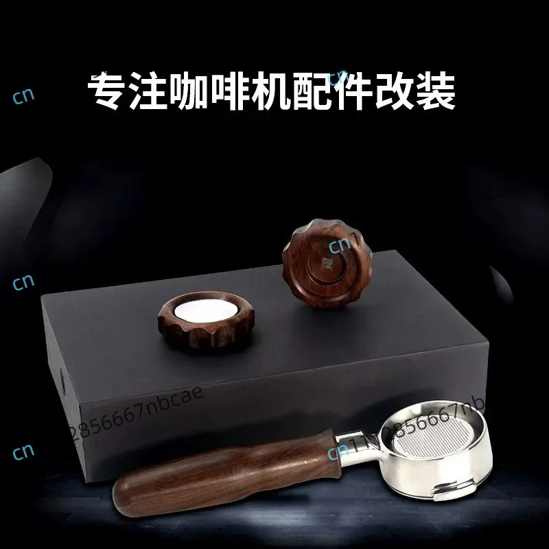 Premium E61 58mm Coffee Portafilter Rocket Coffee Machine Solid Bottomless Portable Metal Coffee Filter Tool