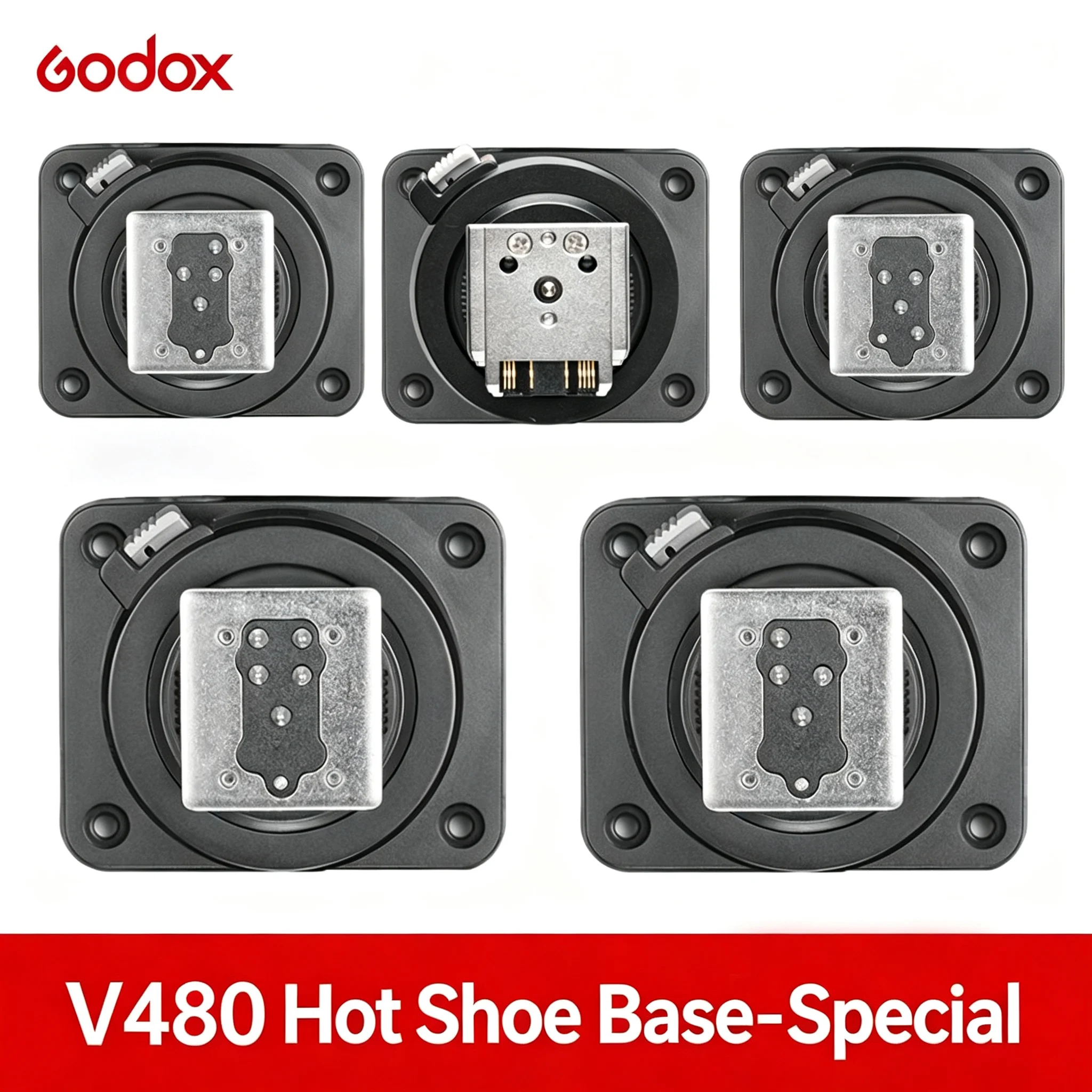 Godox V480 Series Hot Shoe Adapter Speedlite Flash Accessories For V480-S V480-C V480-N V480-F V480-O Camera Flash Spare Parts