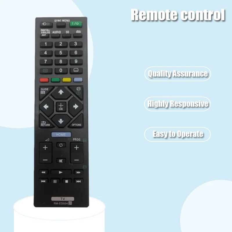 

Universal Remote Control Replacement for Smart LCD LED TV HX Spot Goods Compatible with KDL-32R424A KDL-40R470A KDL-46R473A RM-E