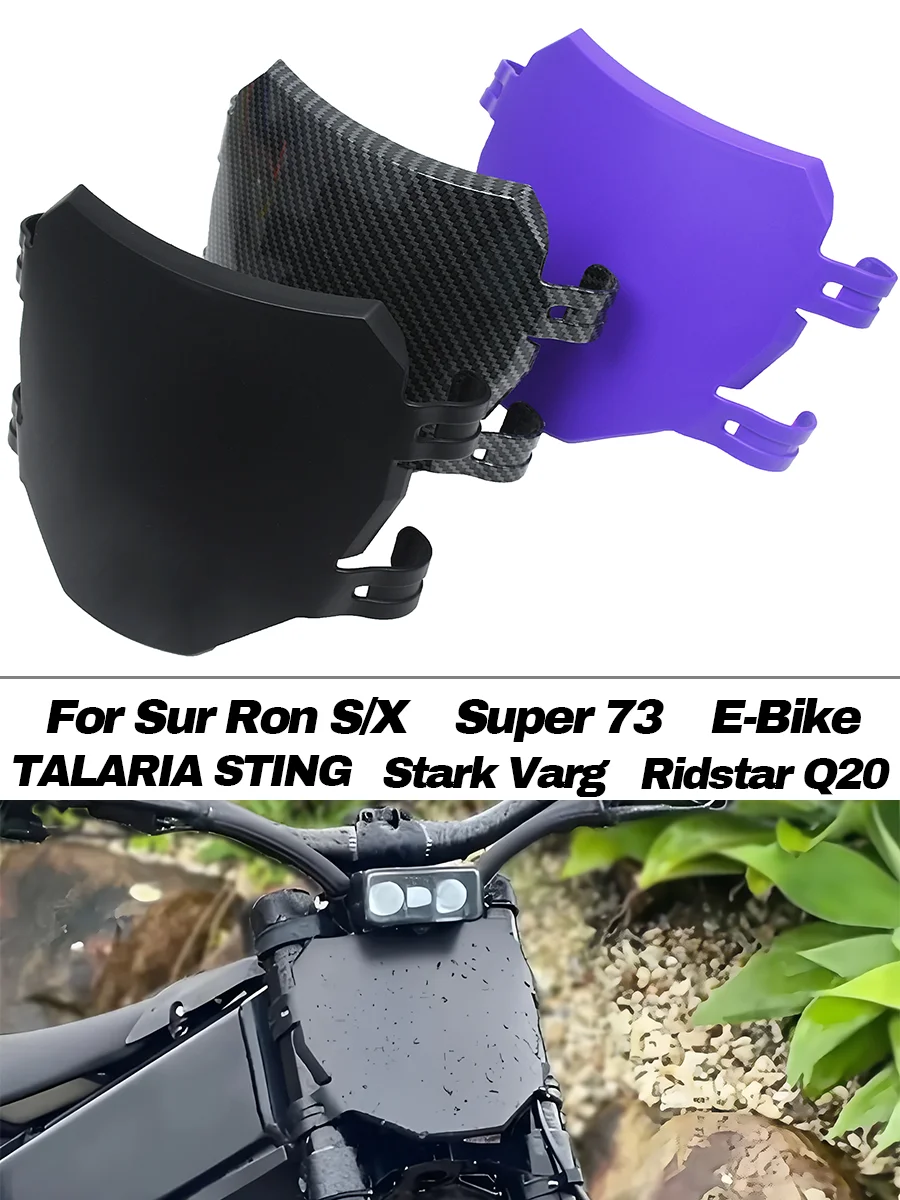 AliExpress LFMT E-Bike For Surron S X Talaria Sting MX3 MX4 Front Number Plate Motorcycle For Super 73 Stark Varg Ridstar Q20 Dirt Bike Electric