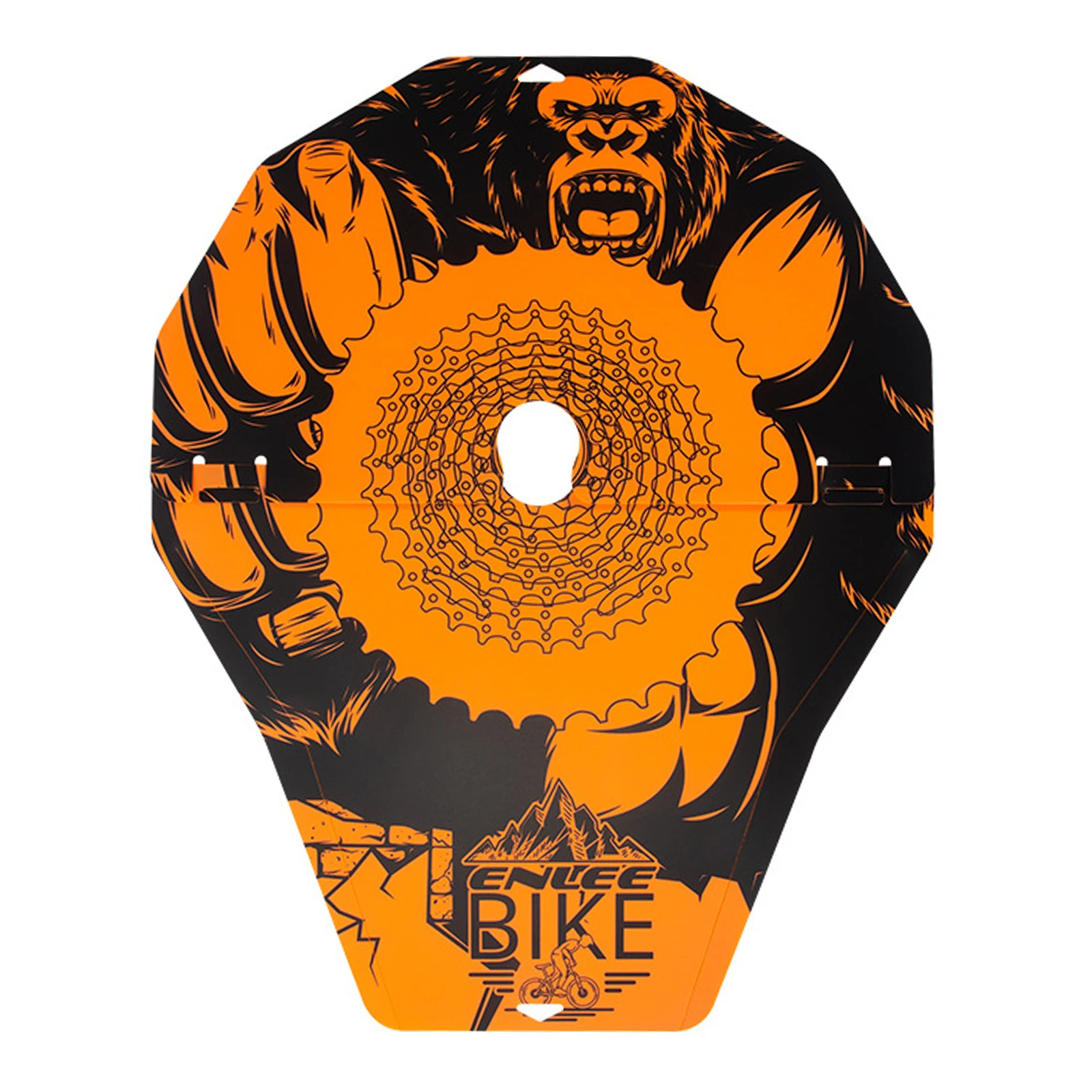 

ENLEE крышка дискового тормоза велосипеда термостойкий износостойкий чехол для шайбы горного велосипеда простой инструмент для мытья с ослепительным принтом