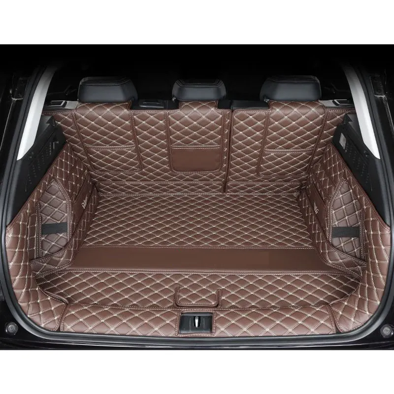 leather car trunk mat fully coverage 5d rear boot cargo liner mats for Neta U 2020 2021 2022 carpet  protector parts