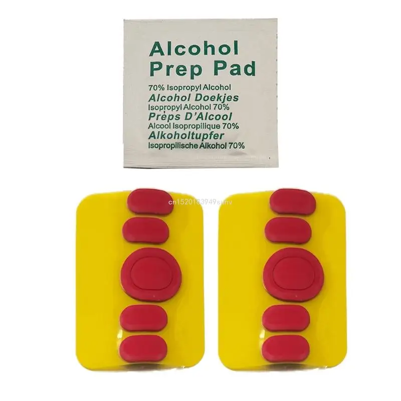 2Set Muisvoeten Muis Skates Stickers Pad Afgeronde Glijders Gebogen Randen Muisvoeten Vervanging Voor Logitech G304 G305 Muizen