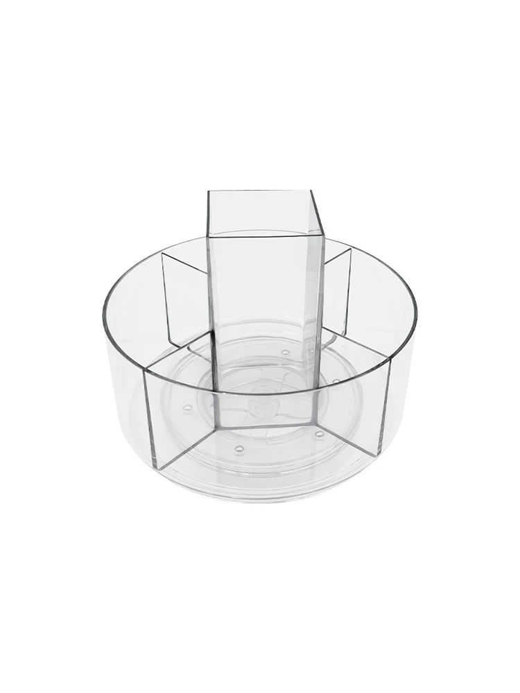 360 Degree Rotating Makeup Storage Box Turntable Makeup Storage Tray Suitable For Dressing Tables Skincare Products Etc