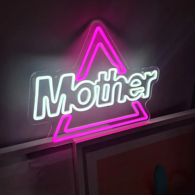 مخصص النيون تسجيل Led اسم ضوء النيون لتزيين الغرفة المنزل حفلة جدار ديكور مصباح مع باهتة شعار الأعمال شخصية #3