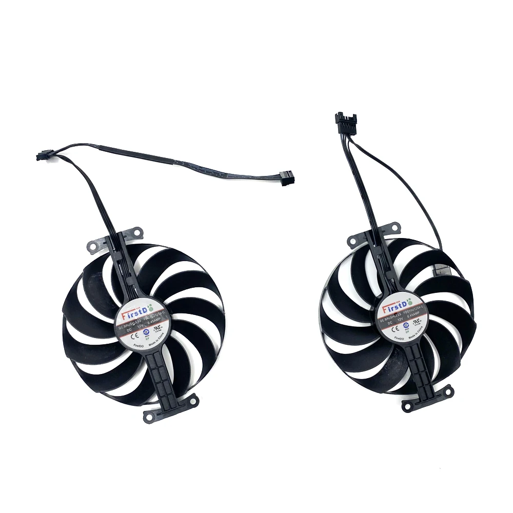 Ventilador de refrigeração para ASUS Dual GeForce, placa de vídeo Fan, Cooler, FDC10U12S9-C, 7PIN, RTX3070TI, 3060TI, RTX 3060, 3070, V2, OC Edition, Novo, 95mm