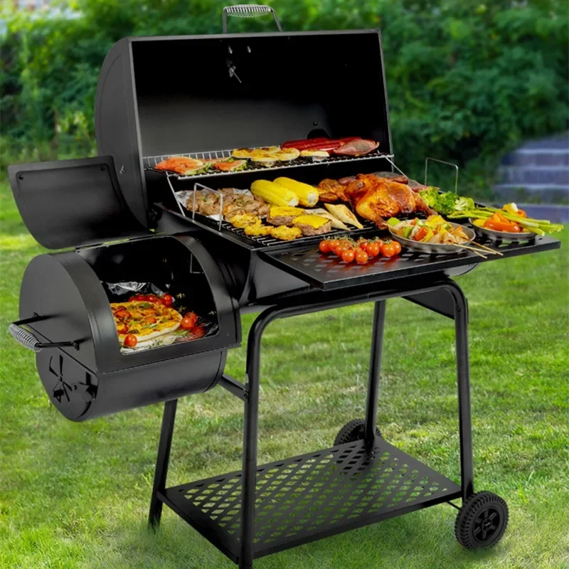 Barbecue Grill Household Charcoal Barbecue Large Outdoor Villa for more than 5 people Courtyard
