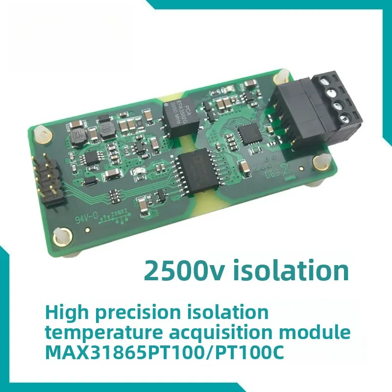 MAX31865 Высокоточный изолированный модуль измерения температуры PT100/PT1000 (поддерживает несколько каналов) RTD