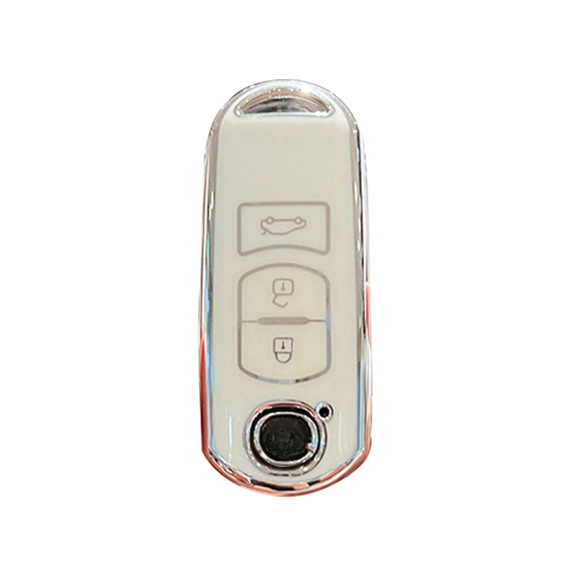 

Premium TPU Key Case and Keychain for Mazda 3 Axela, CX-5, CX-4, CX-30 - Durable and Stylish Protection