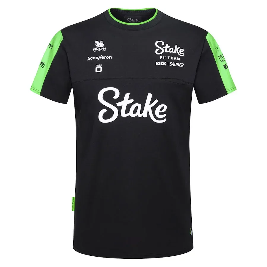 الدراجات النارية أحدث F1 ملابس السباق جبال الألب ركلة صابر ثلاثية الأبعاد مطبوعة الشارع الشهير الرياضة حجم كبير تي شيرت رجالي قميص للأطفال