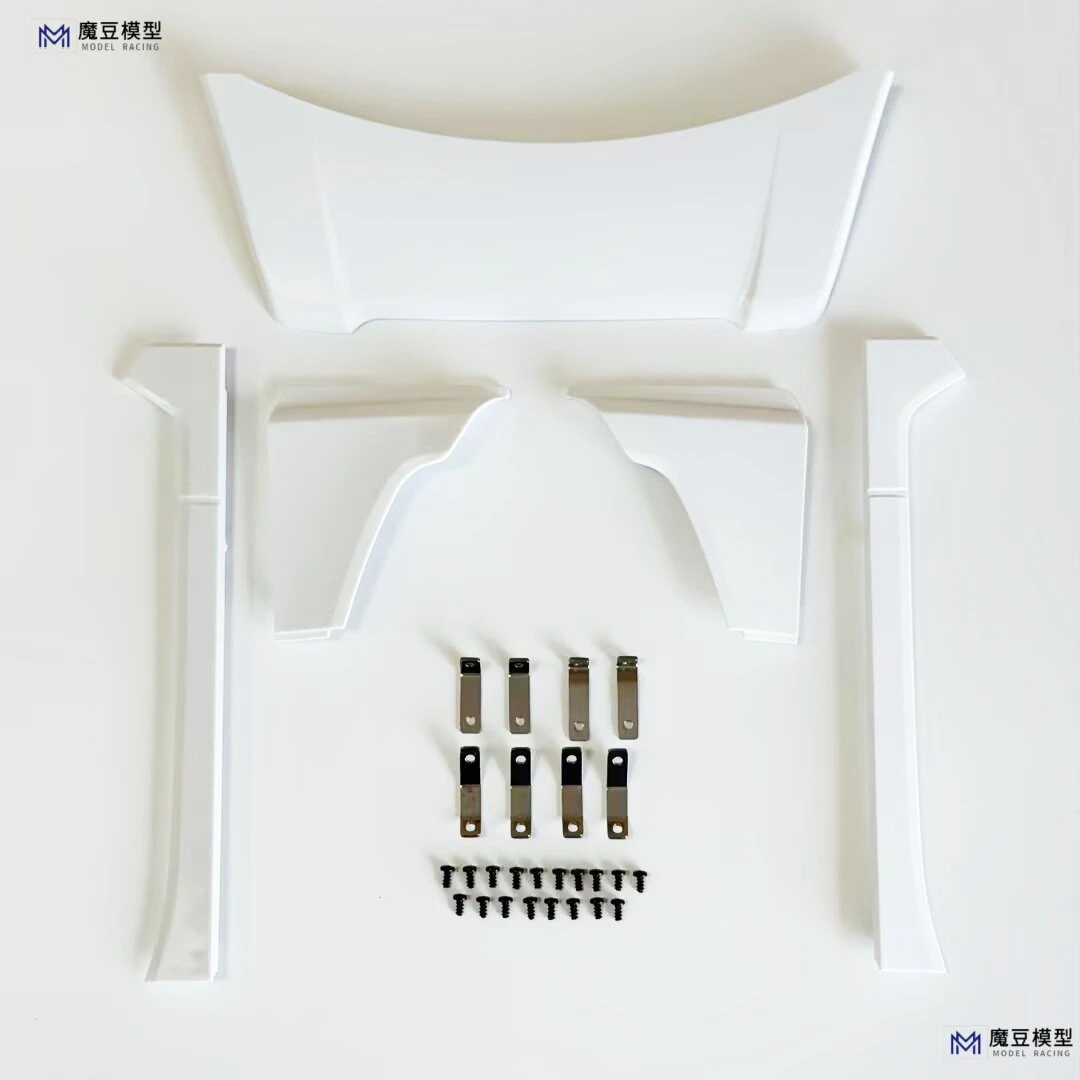 MODO Modell-Kabinendach-Seitenflügel für Tamiya 1/14 RC Truck Sca 770s Upgrade-Teile LKW DIY Zubehör Spielzeug – Detail 2