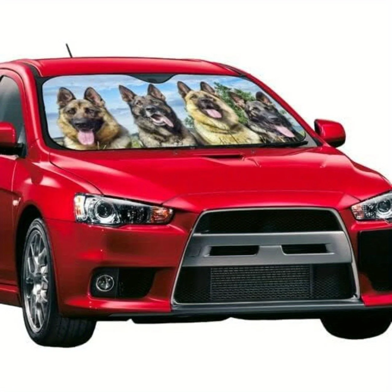 Custom Windshield Sun Shade For Car, Personalize Your Photo Image Into Window Sunshades UV Rays Protector Shield Vehicle Cover F