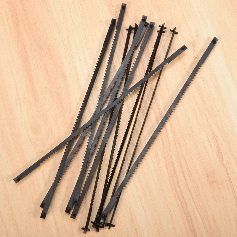 

Набор из 36 пильных полотен для ленточной пилы, 127 мм, из углеродистой стали, с крестообразным штифтом, 15/18/24 зуба, стандартные, для тонкой резки