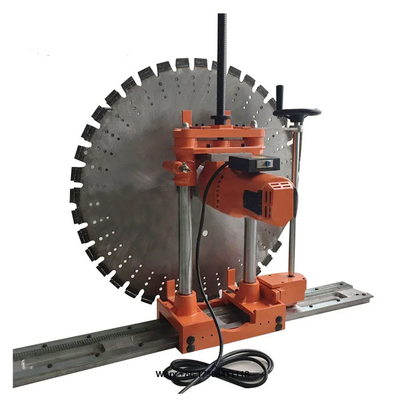 

Electric Concrete Wall Cutting Machine Industrial Grade Track-Type Window Wall Slotting Saw