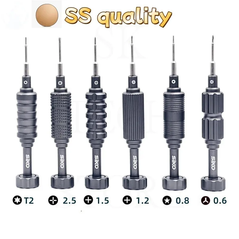 6 In 1 High Hardness Precision Screwdriver Magnetic Tool Set Plum Blossom Cross For IPhone Bottom Internal Disassembly Tools Set