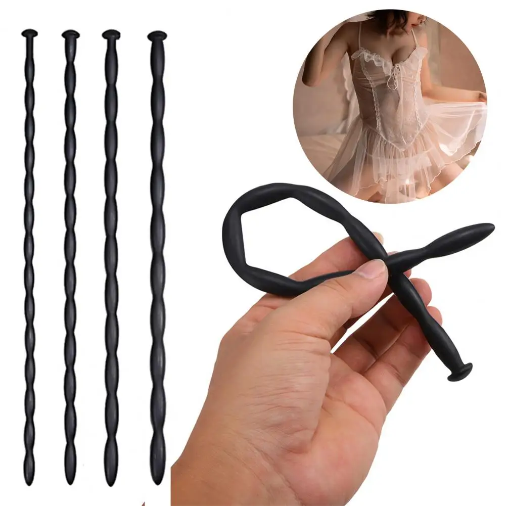 Silicone Horse Eye Silicone Stick Urethral Stick Penis Expansion Plug Penis Catheter Male Masturbation Toys Adult Sex Toys