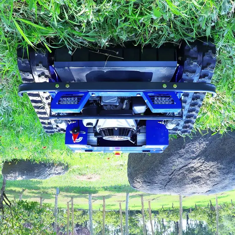 

Доступная самоходная газонокосилка с дистанционным управлением, робот для наружного обслуживания, подходящий для садовых газонов.