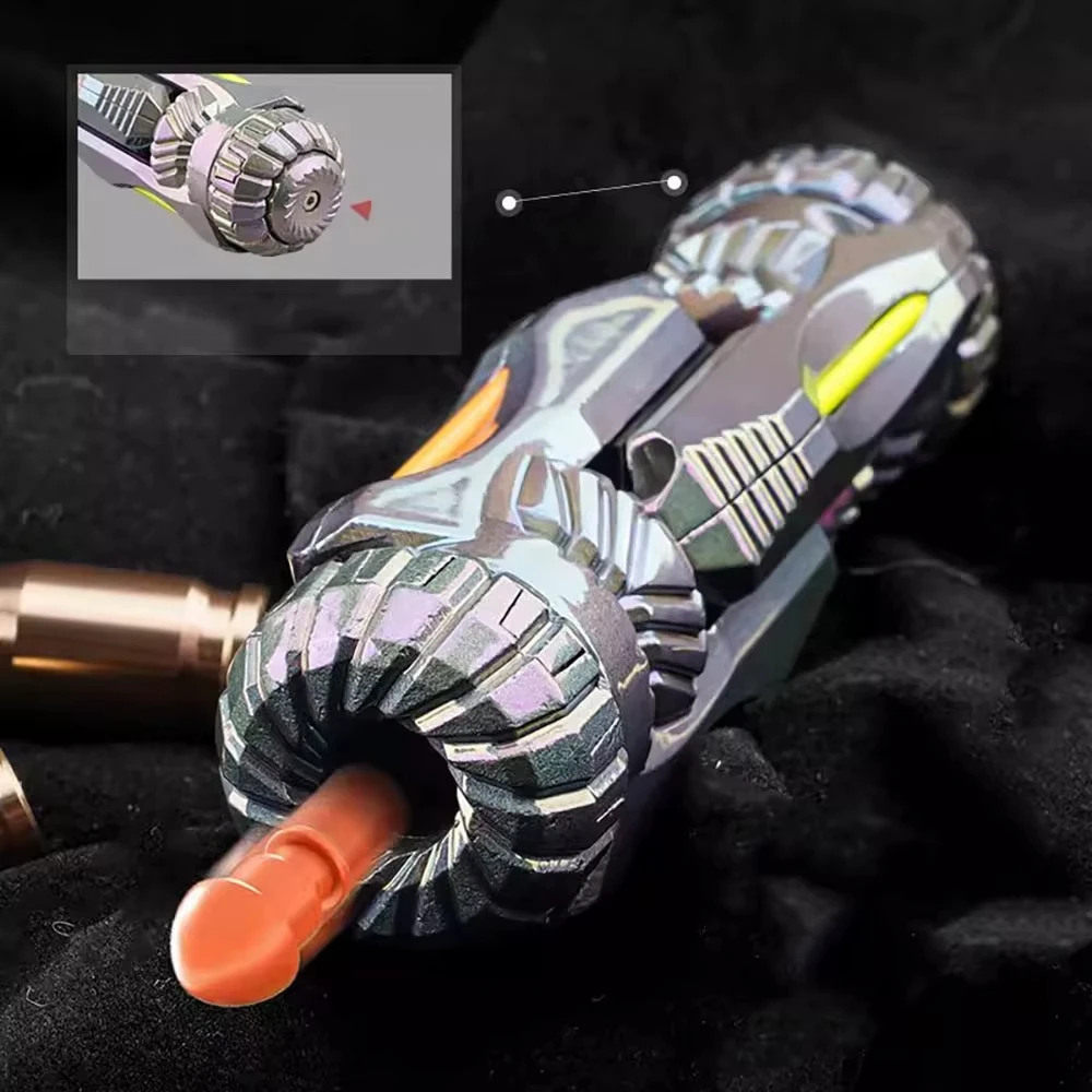 Jouets anti-Stress pour adultes et enfants, meilleurs cadeaux, Grenade éclatée, Fidget Spinner, pistolet Miniature, pistolet jouet avec coquilles éjectables