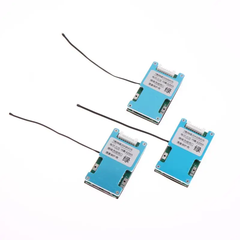 BMS 7S 24V 15A 20A 25A Li-ion Lithium 18650 Battery Charge Protection Board With Temperature Balanced For Ebike/Escooter