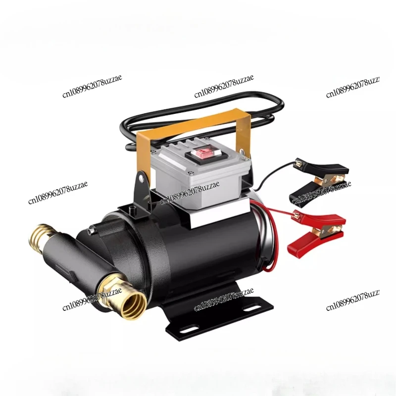 

12/24V Electric Oil Pump Diesel Refueling Self-priming Oil Water 220V Excavator Truck Oil Artifact