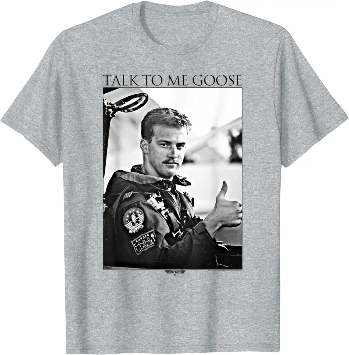 PEACEx Top Gun Talk To Me Goose Vintage T-Shirt