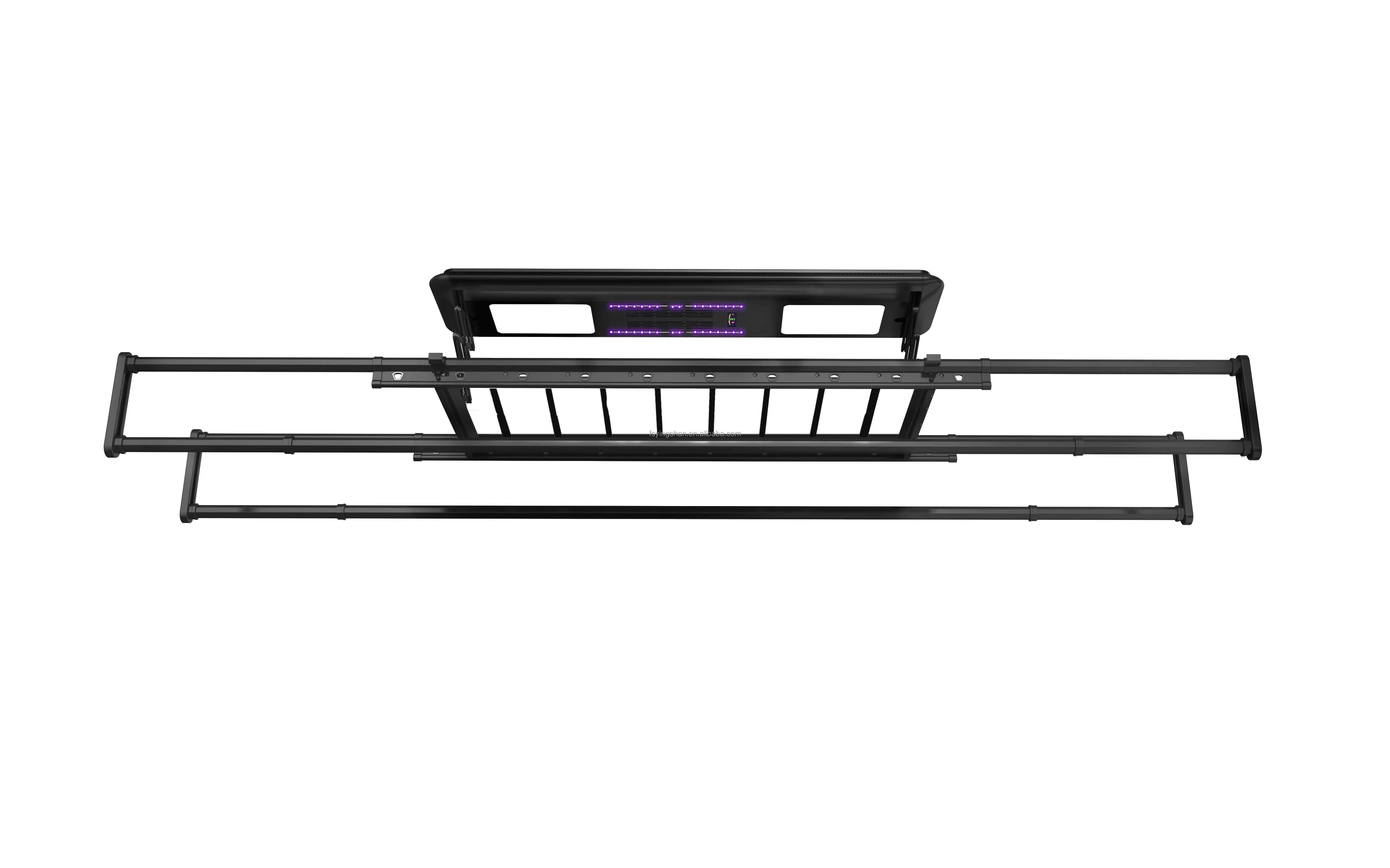 Automatic Electric Dryer Rack Indoor/Outdoor Foldable Drying Hanger Aluminum Smart Wall Clothes Rack