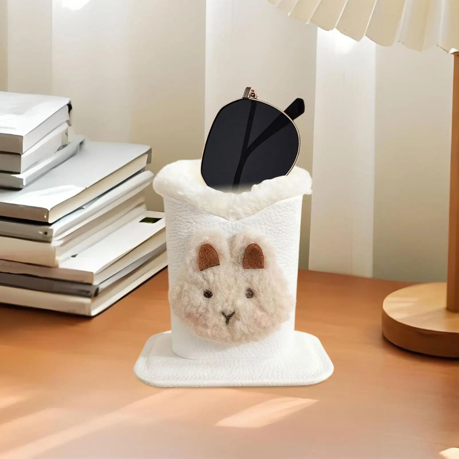 حامل نظارات مبطن بالقطيفة منظم للحمام والمطبخ وحامل نظارات كرتوني هدية متعددة الوظائف وخفيف الوزن #5