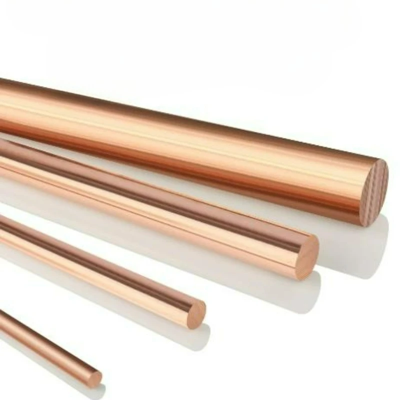 T2 Copper Rod Round Solid Rod Bar Copper Rod Dia 63/4/5/6/7/8/10/12/13/14/15/16~35mm Length 100/150/200/250/300/400/500mm