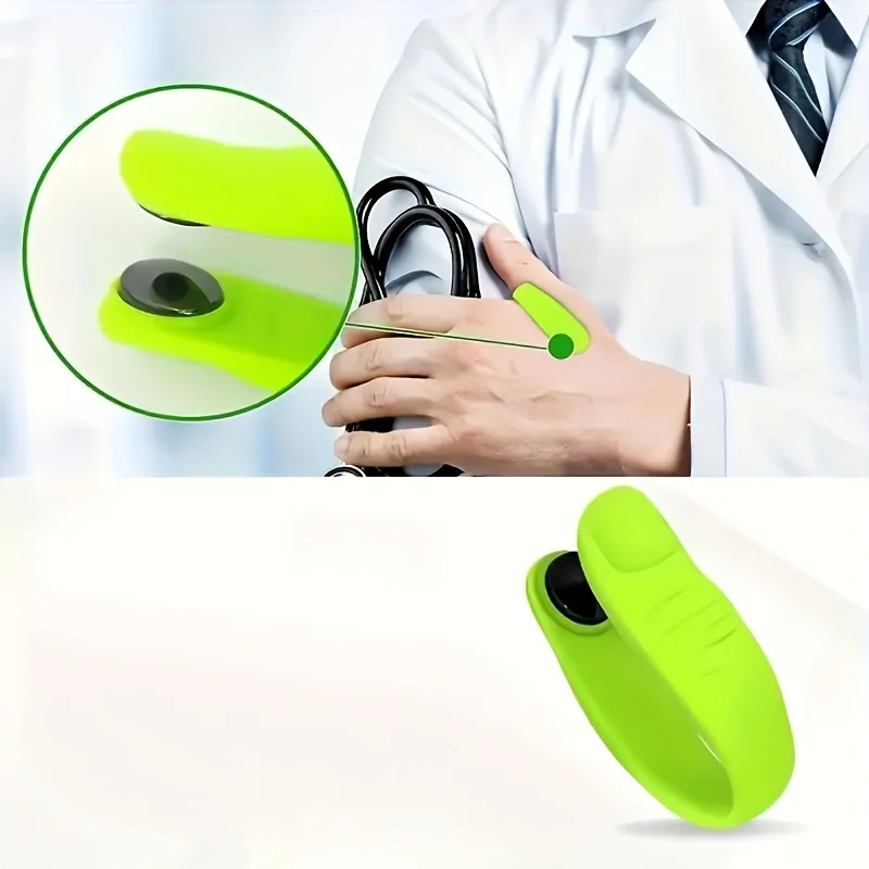 Wearable Hand & Thumb Massager, Acupoint Massage Clip for Headache Relief Stress Anxiety Finger Joint Pressure Massage Clip view 3