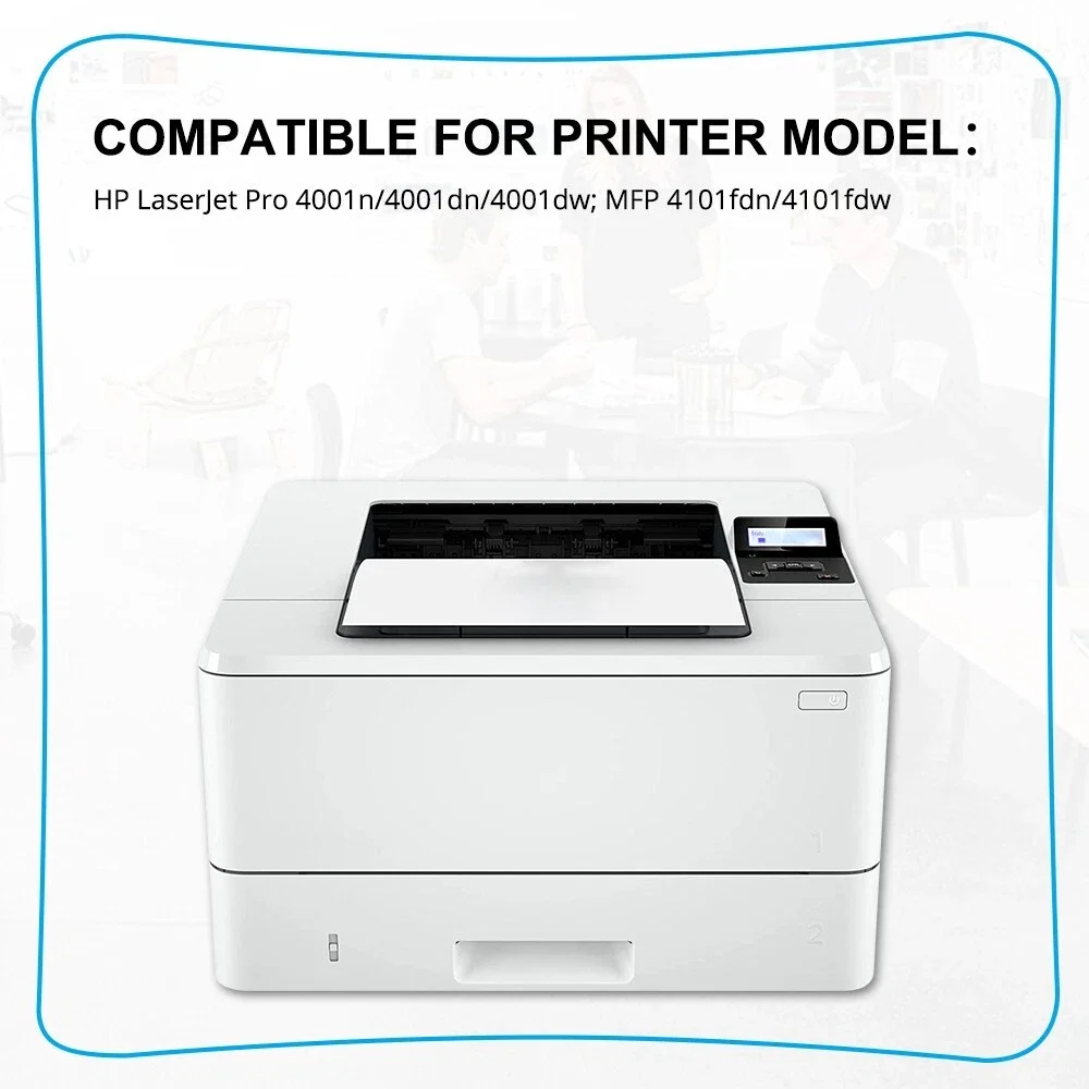 Toner preto 148A (sem chip) 4001n/dn/dw 4101fdn/fdw, W1480A