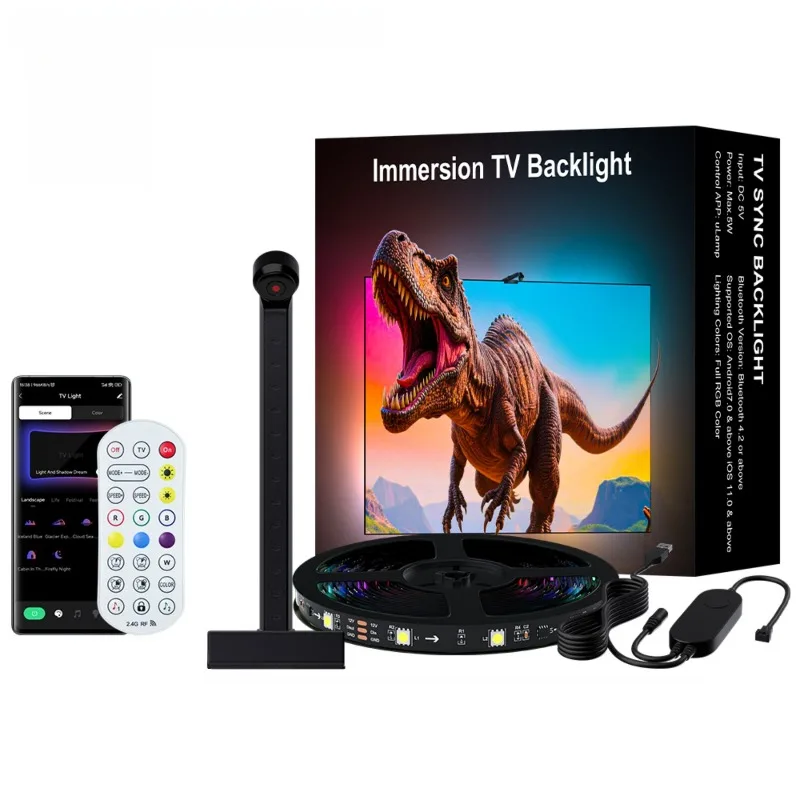 Television USB Lights Strip Same Screen Color Selection Light Synchronization Intelligence Mood Lamp APP Remote Control Lamps