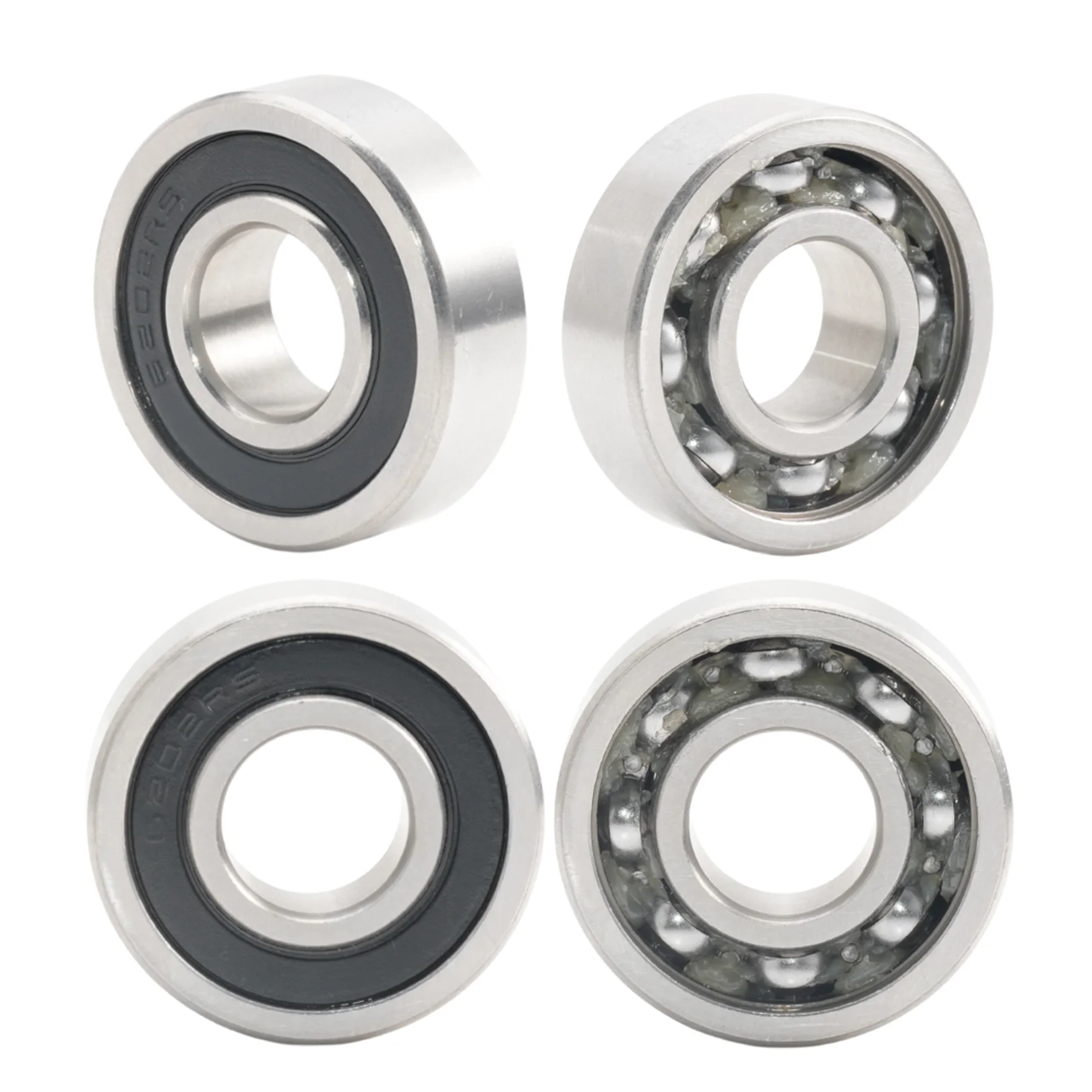 Non-standard Ball Bearings ( 4 PCS ) Inner Diameter 20 24 25 mm Outer Diameter 30 32 35 37 40 mm 20x30x7mm 20307 RS
