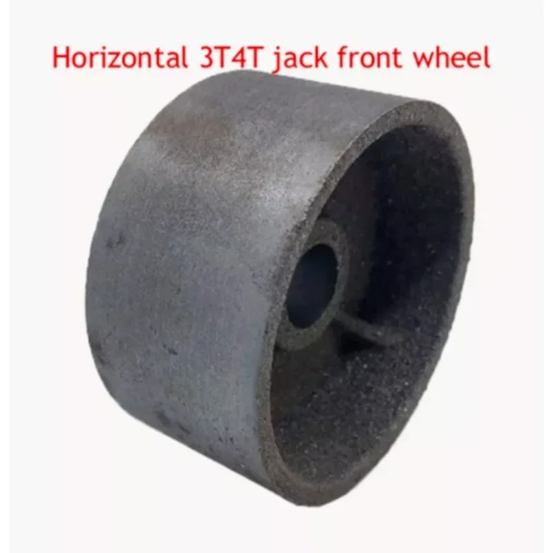 3T 4T Horizontal Jack Iron Wheel Reel Wheel Hydraulic Jack Front Wheel 1PC