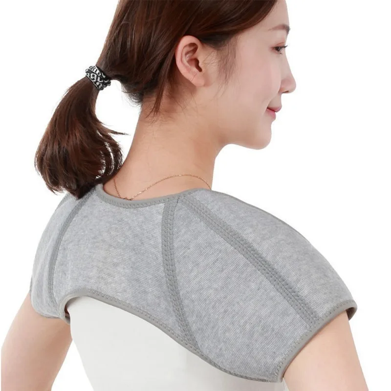 

Sports and Fitness Mugwort Heating Shoulder Pads Cervical Spine Shoulders Sleeping Warm Shoulder Bandage