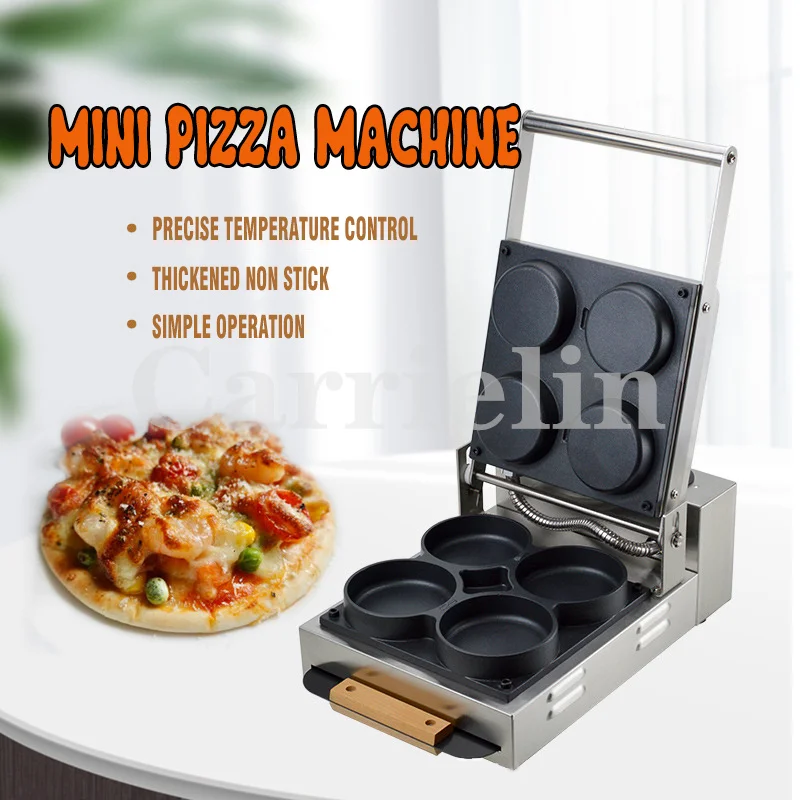 High Quality Electric Pizza Oven Four Mini Pizza Maker Stainless Steel Pizza Cone Maker Food Machine