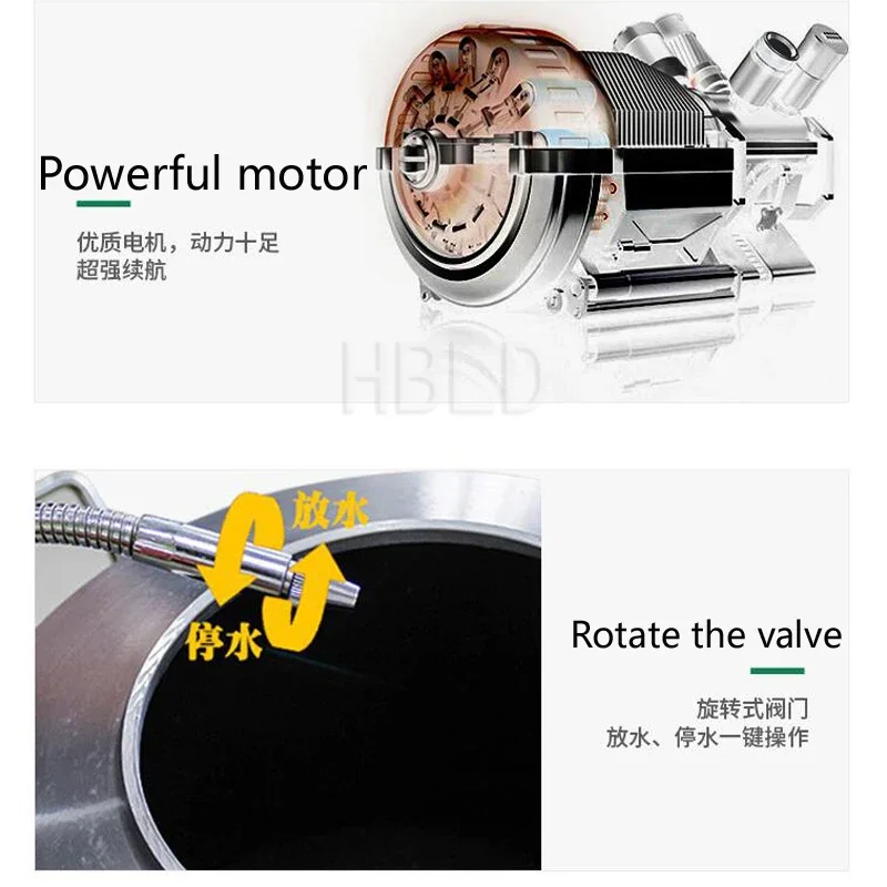 آلة تقطيع البطاطس الصناعية الأوتوماتيكية بالكامل، والتقشير، وآلة تقطيع البطاطس التجارية #4