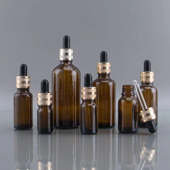 10/20/30/50/100ml 1.05Oz güzel damlalık şişe, cam damlalık için Tinctures şişe, uçucu yağ için uygun, aromaterapi,