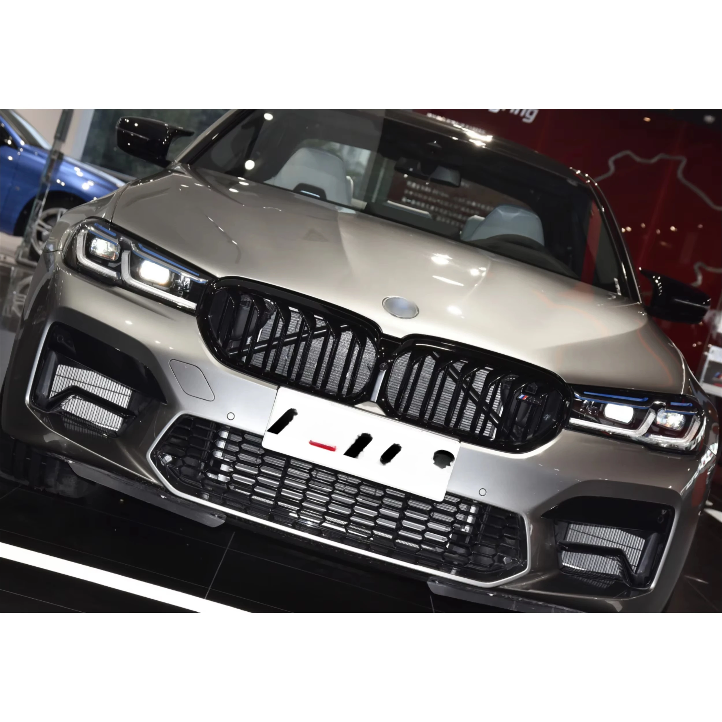 High Quality Car Body Kit for F10 11-17 to G30 M5 Front Rear Bumper Grille Hood Fenders Lamps Rear Diffuser Pipes Side Skirt 5