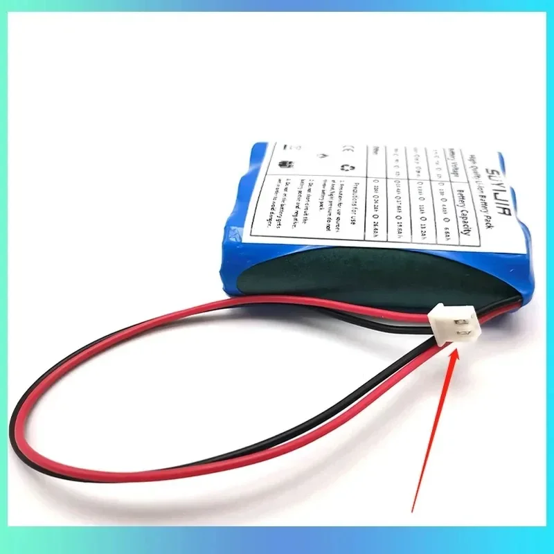 18650 3S1P Battery Pack Rechargeable 12V 3500mAh Li-Ion Battery 12.6V 11.1V 5A BMS for Backup Power LED Lighting CCTV Camera