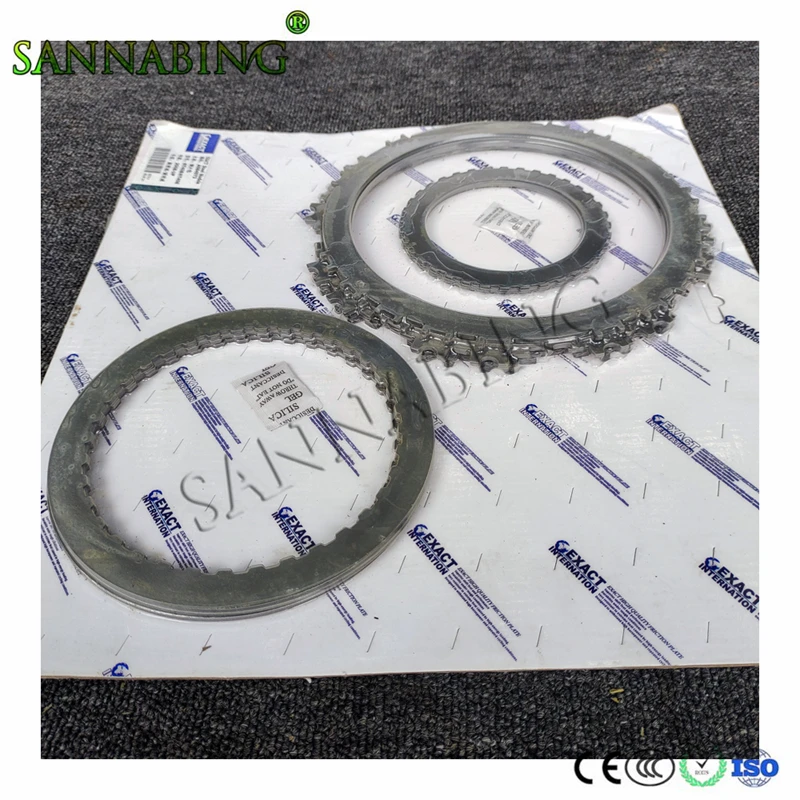 جديد 6T40 6T45 6T40E 6T45E مجموعة ألواح فولاذية لقابض ناقل الحركة-لإصلاح علبة التروس بويك لاكروس