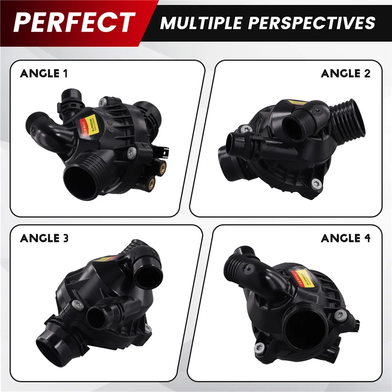 Auto para bmw e90 335i e82 e88 135i f10 f18 535i f12 640i e70 x5 f01 f02 740i 11537601158 substituição do termostato do líquido refrigerante do motor p