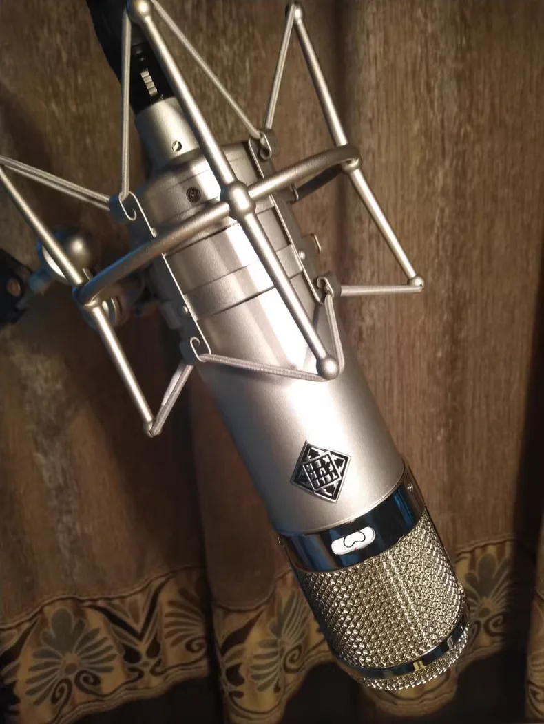 U47-FET condenser microphone (DIY modification), professional recording studio/singing/live streaming/sound card microphone